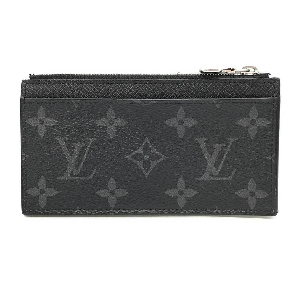 Louis Vuitton Card Holder Taigarama Monogram Eclipse Wallet/Coin Case M30271 LOU - Picture 2 of 4